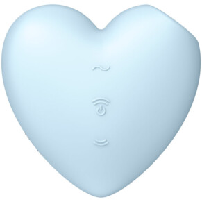 4061504037271 Estimulador E Vibrador Cardíaco Satisfyer Bonito - Azul